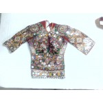 navraatri mirror cotton blouse(kediu)